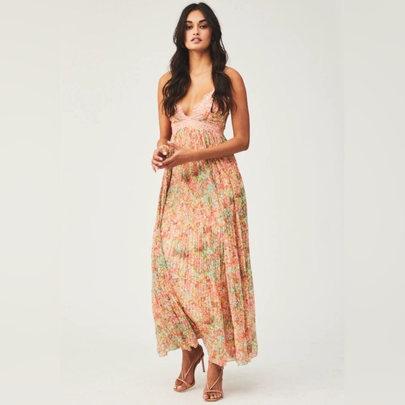 Floral Revolve Rococo Sand Rococo Sand Floral Maxi Dress